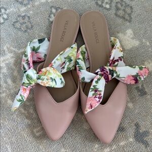 Pink Floral Women's Shoes